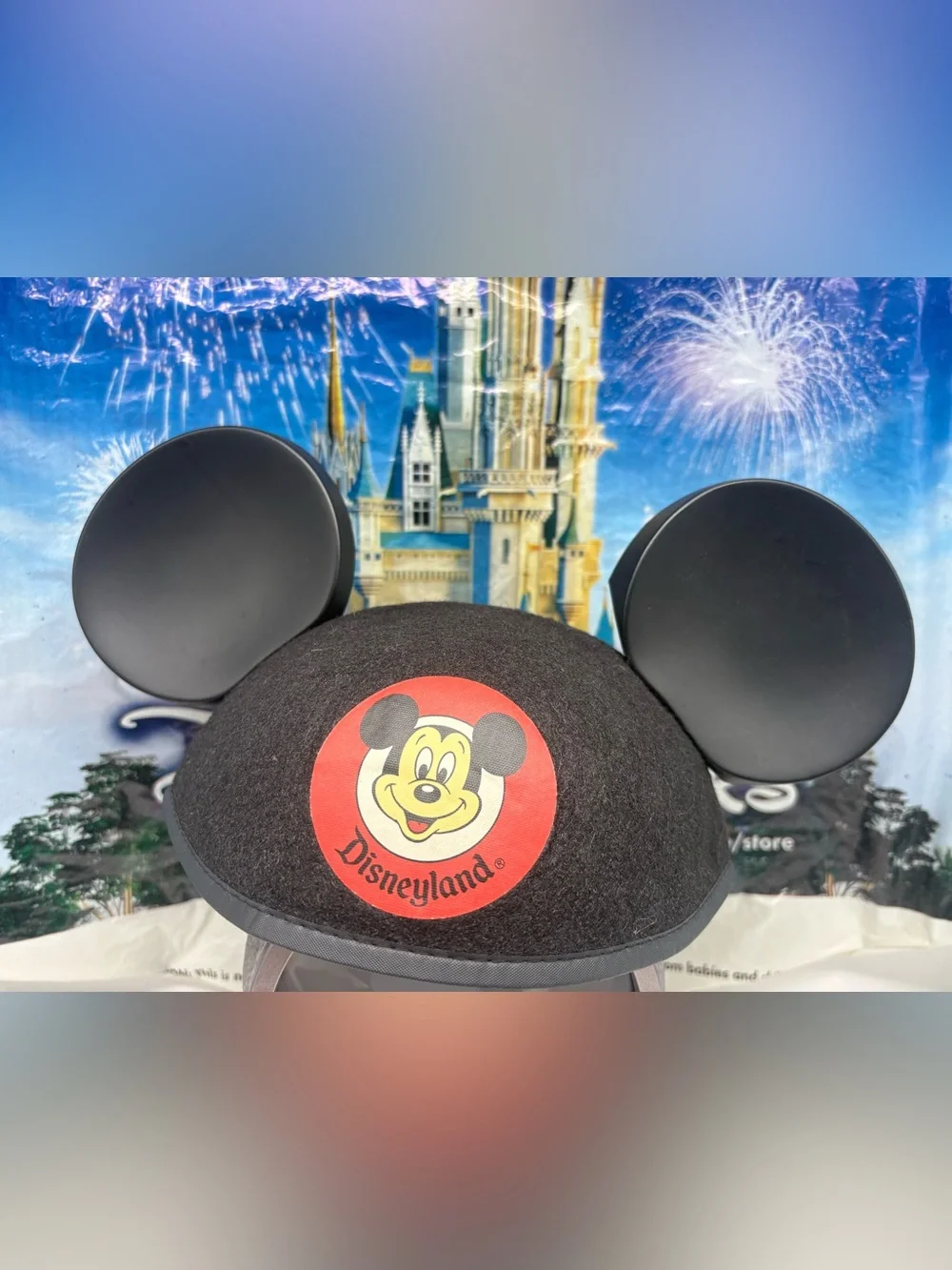 Vintage Style Disneyland Mickey Mouse Ears Personalized Jon